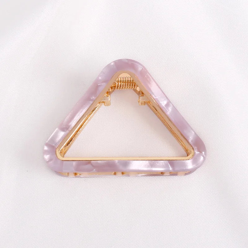 Geometric Flower Hollow Hair Claw