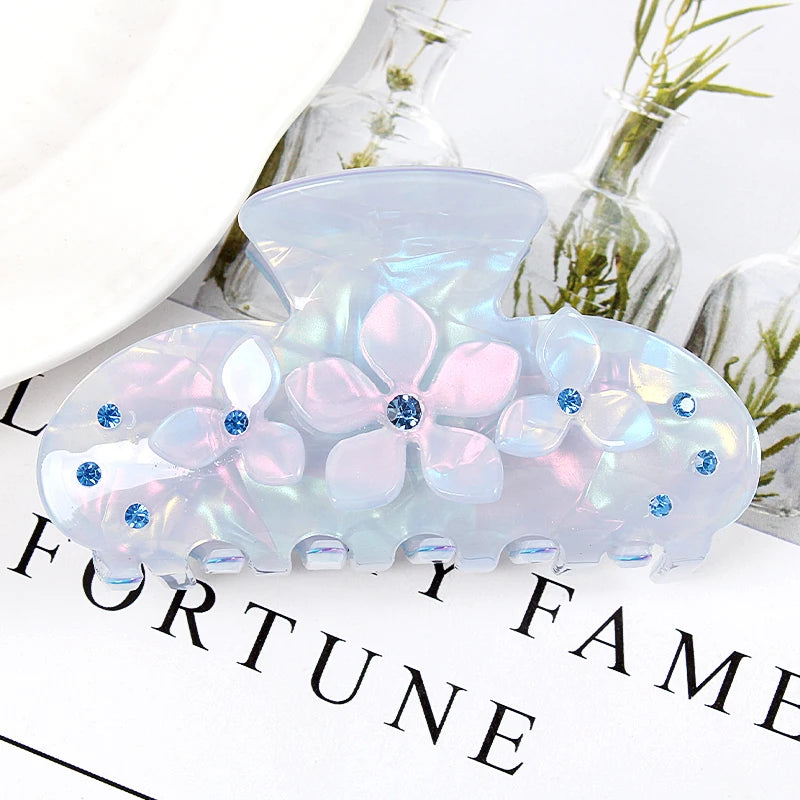 Korean Luxury Flower Hair Clip