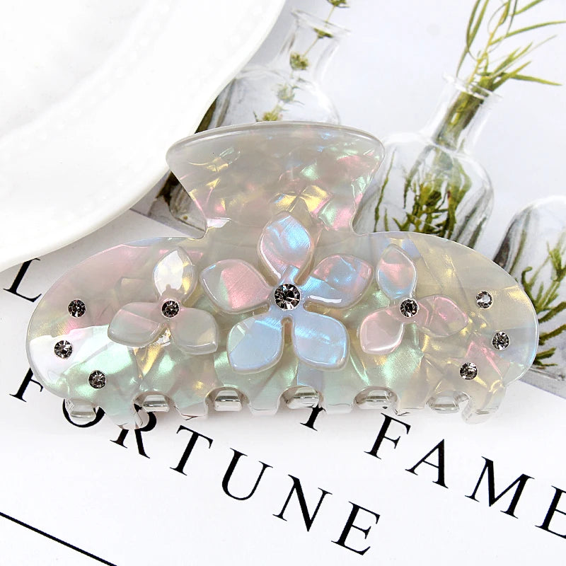 Korean Luxury Flower Hair Clip