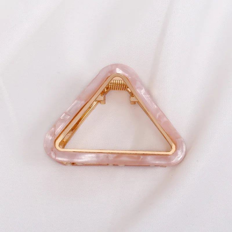 Geometric Flower Hollow Hair Claw