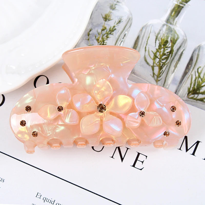 Korean Luxury Flower Hair Clip