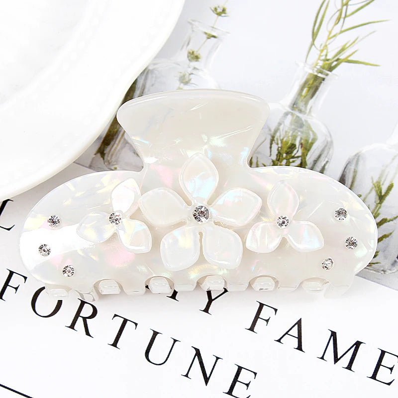 Korean Luxury Flower Hair Clip