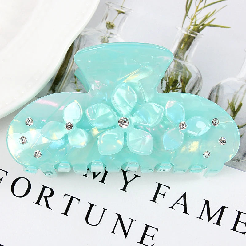 Korean Luxury Flower Hair Clip