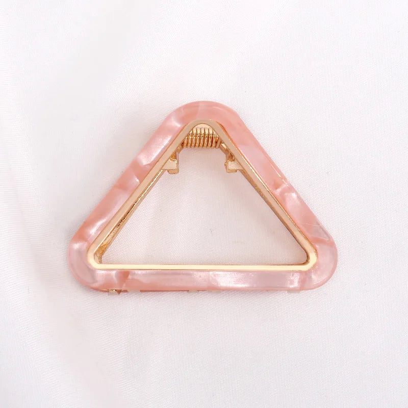 Geometric Flower Hollow Hair Claw