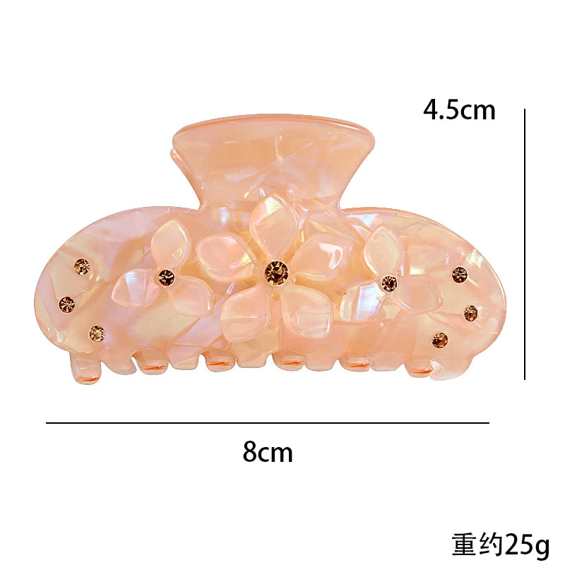 Korean Luxury Flower Hair Clip